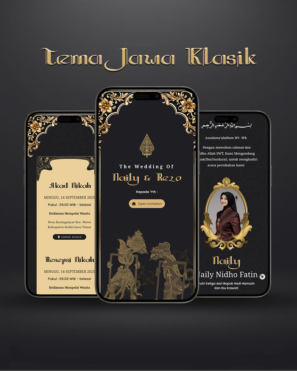 Mockup mud website reels foto jawa klasik