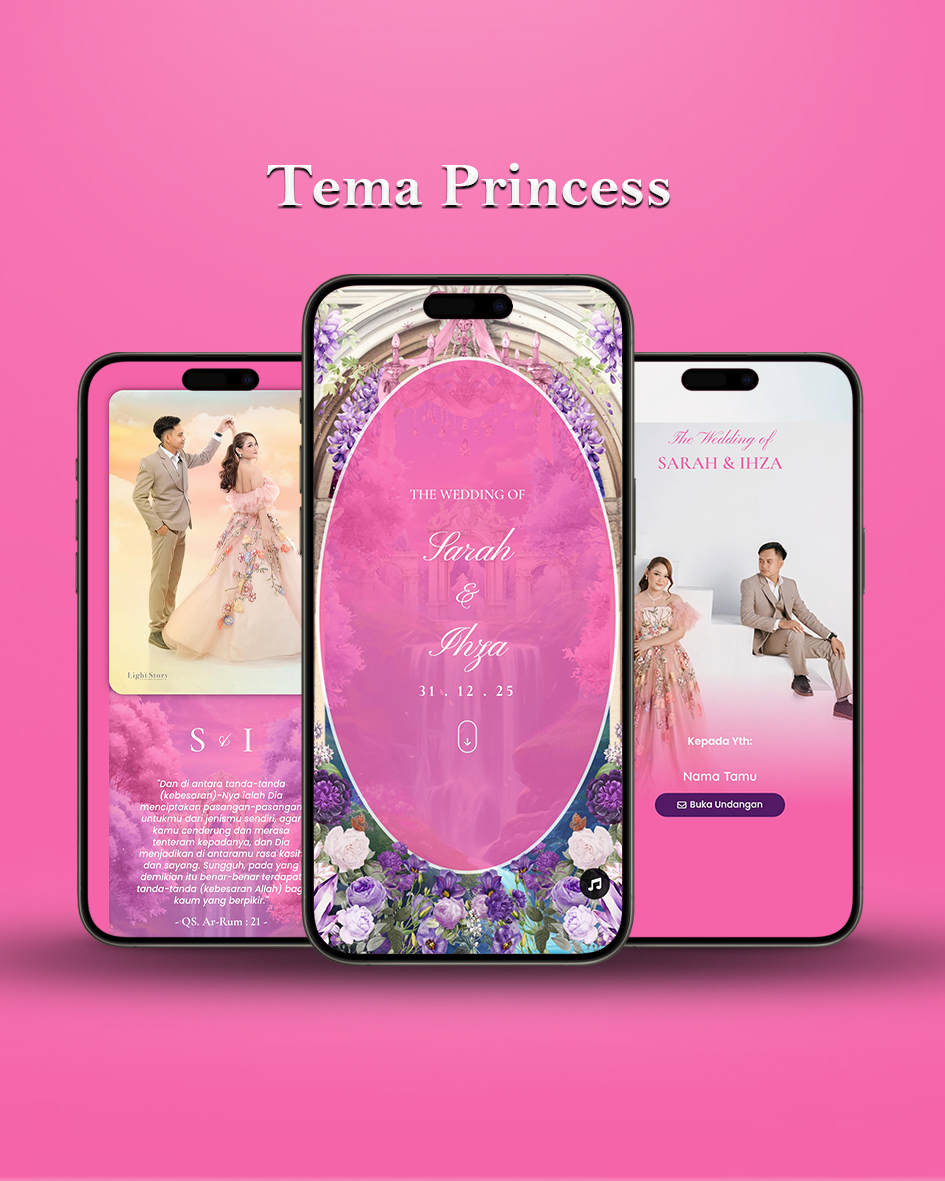 Mockup mud website reels foto princess