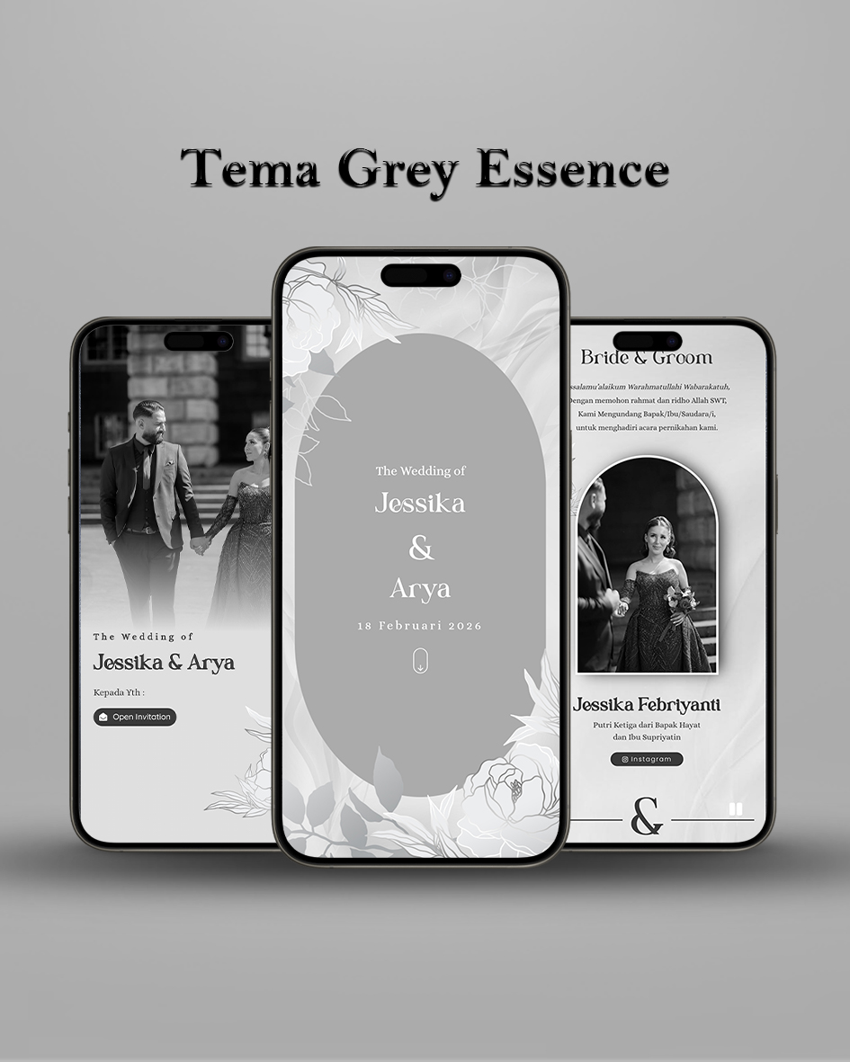Grey essence mockup